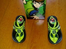 SANDALIA GRENDENE BEN 10